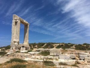 Naxos, Apollo's Gate, walking tour, Greece