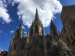 Gothic church Barcelona