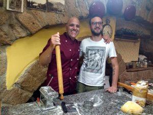 Guest with teacher cooking class in Orvieto Italy