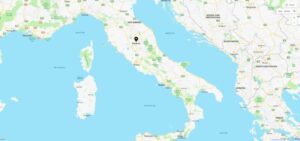 Umbria Italy Map