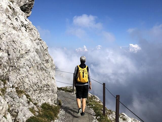 Pilatus Mountain path Switzerland walking tour art vacation